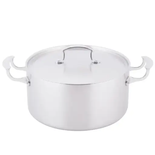 [49441] Cacerola Miramar Inox. Con Tapa 25.8 Cm.