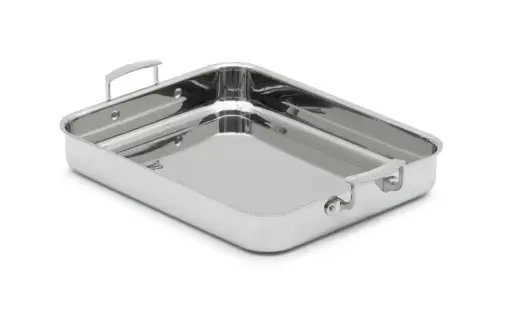 [49433W] Rustidera Miramar Inox. Con Asas 3713X30X5.1 Cm.
