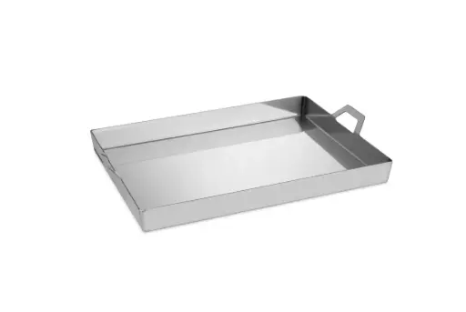 [P296630] Llauna Inox. Con Asas 32X24X3 Cm.
