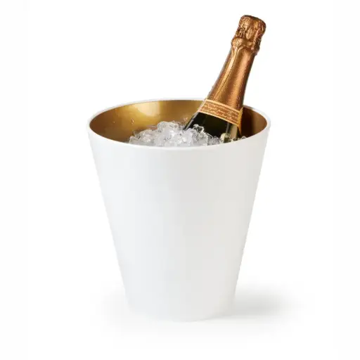 [P988500] Champanera Plastica Bicolor 21X19 Cm.