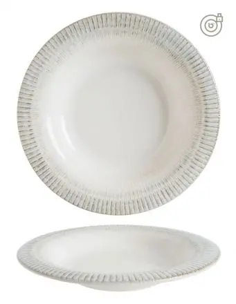 [B928453AS] Plato Pasta Albus Galata 28X5 Cm.