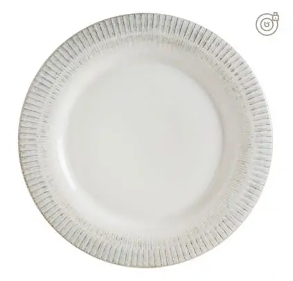 [B928450AS] Plato Postre Albus Galata 22X2 Cm.