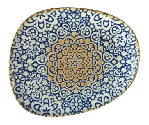 [B928263E] Plato Postre Tango Alhambra  24X19,5 Cm.