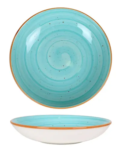 [B928251A] Plato Hondo Gourmet Aqua  23X4 Cm.