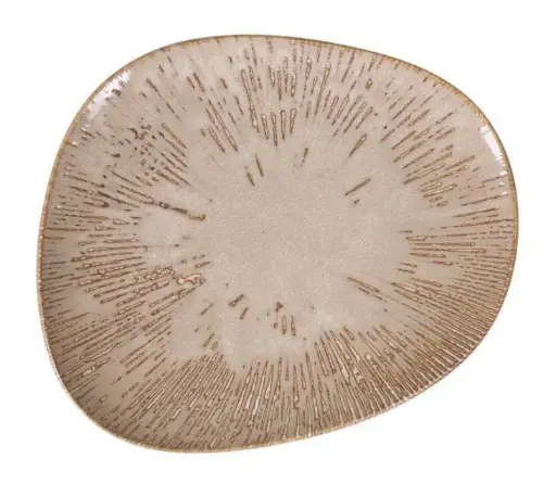 [B928265AE] Plato Llano Tango Barroco I  33X27 Cm.               