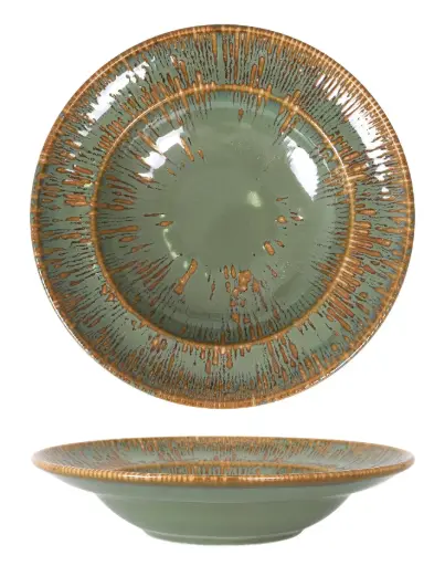 [B928253AF] Plato Pasta Barroco Ii  24X5 Cm.                   