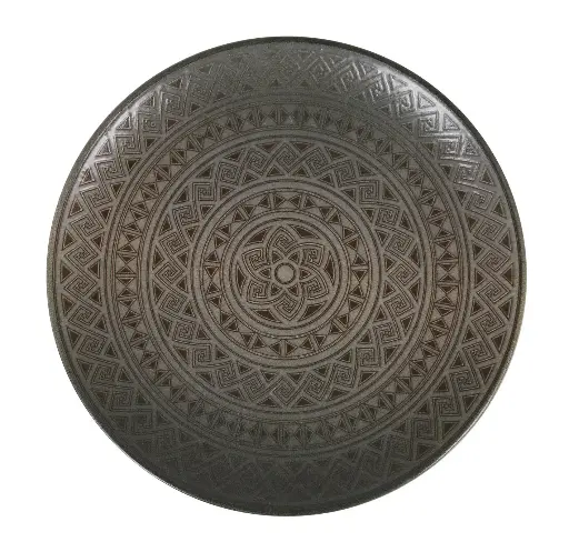 [B928002X] Plato Llano Gourmet  Damasquino 27 Cm.