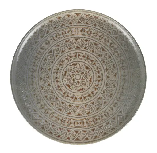 [B928252X] ZZ26 Plato Presentacion Gourmet  Damasquino 32 Cm.