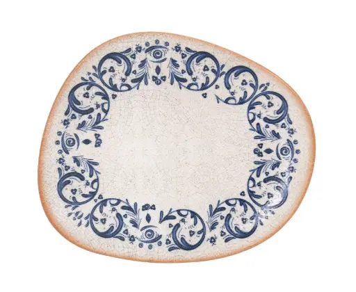 [B928263N] Plato Postre Tango Laudum  24X19,5 Cm.