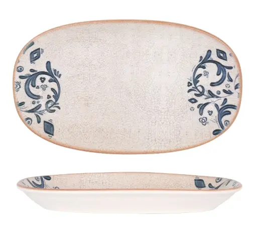 [B928013N] Fuente Oval Gourmet Laudum  29X17,6 Cm.