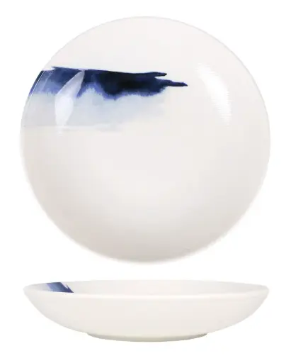 [B928251S] Plato Hondo Gourmet Marmara  23X4 Cm.
