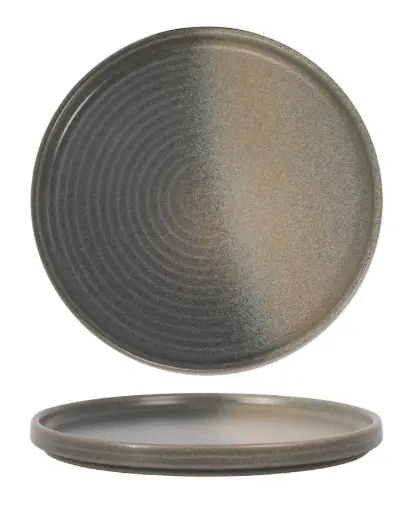 [B928356B] Plato Postre Ripple Mileto 21 Cm.