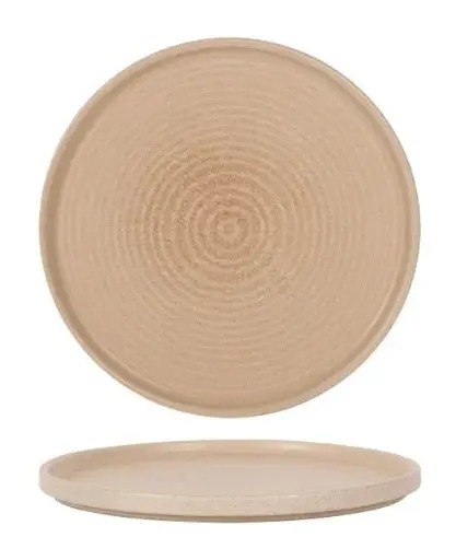 [B928355A] Plato Llano Ripple Mirage 26X2 Cm.