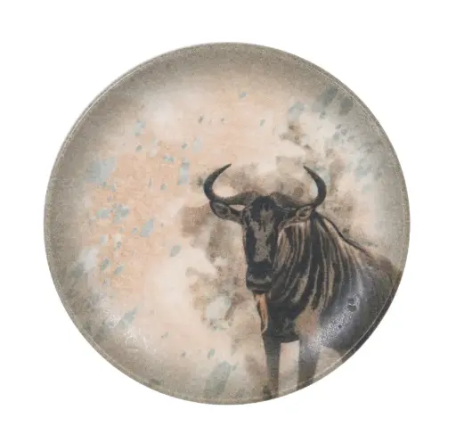 [B928337AH] Plato Pan Savanna Ñu 15 Cm.