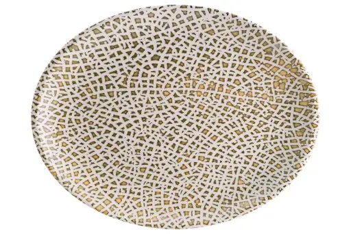 [B928254F] Fuente Oval  Taipan 36X28X3 Cm.