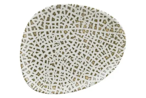 [B928263F] Plato Postre Tango Taipan  24X19,5 Cm.