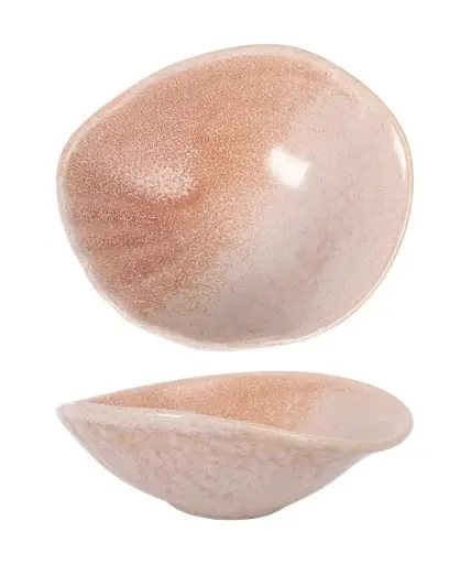 [B928381A] Zz26 Bowl Tone Blush 14X12X4.5Cm 22Cl