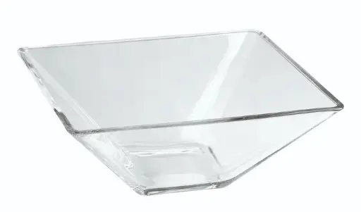 [B3174] Ensaladera Ming Cristal 20X20X8 Cm.
