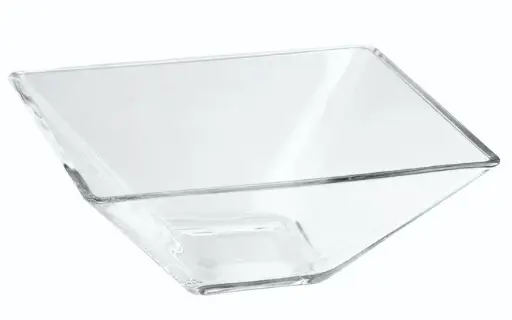 [V14000331] Ensaladera Cristal Modi 25X25X10,5 Cm.