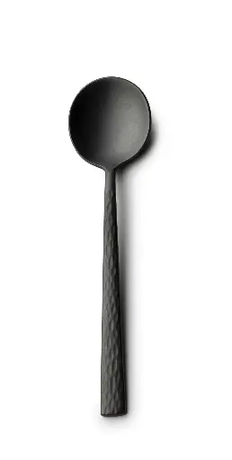 [B150710410104] Cuchara Postre Kyoshi Vintage Negro