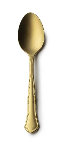 [B150717440104] Cuchara Postre Florencia Vintage Dorado