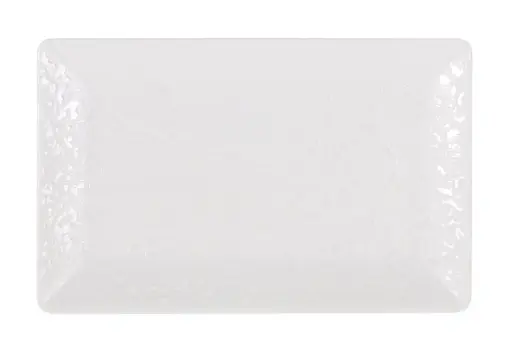 [B100V112A] Fuente Ming Iii Mlamina Arizona Blanca 20X13 Cm.