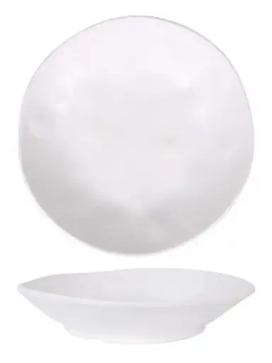[B100V384A] Ensaladera Redonda Arizona Blanca 27 Cm.                