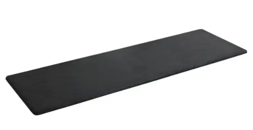 [B885197R] Fuente Pizarra Melamina Negra Gn. 2/4