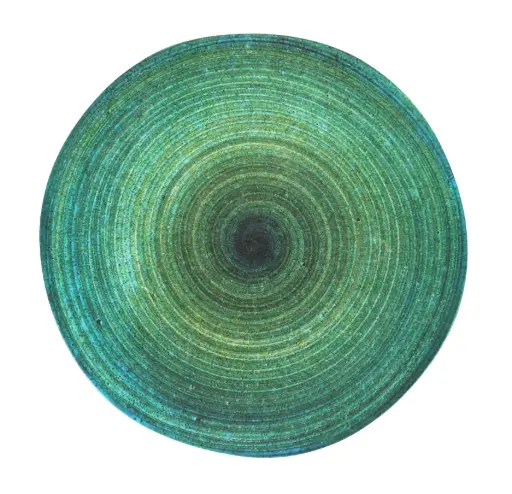 [B100V005K] Plato Llano Melamina Strega Barlovento 24 Cm.