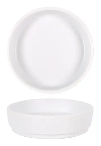 [B100V107AR] Bol Basic Melamina Blanco 8,5X7,5 Cm.
