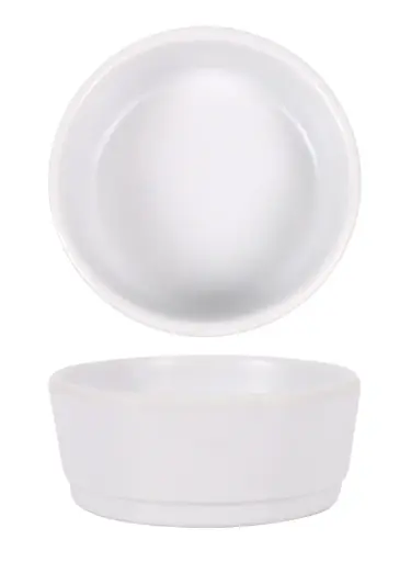 [B100V108AR] Bol Basic Melamina Blanco 7,3X3 Cm.