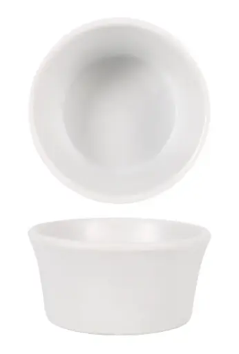 [B100V109AR] Ramequin Basic Melamina Blanco 5.7X3 Cm.