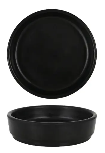 [B100V107BR] Bol Basic Melamina Negro 8,5X7,5 Cm.