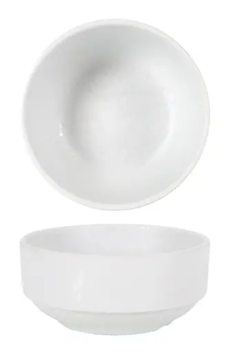 [B100V105A] Bol Basic Melamina Arizona Blanco 12 Cm.