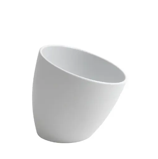 [B885294] Bol Soho Blanco Melamina 14X14 Cm.