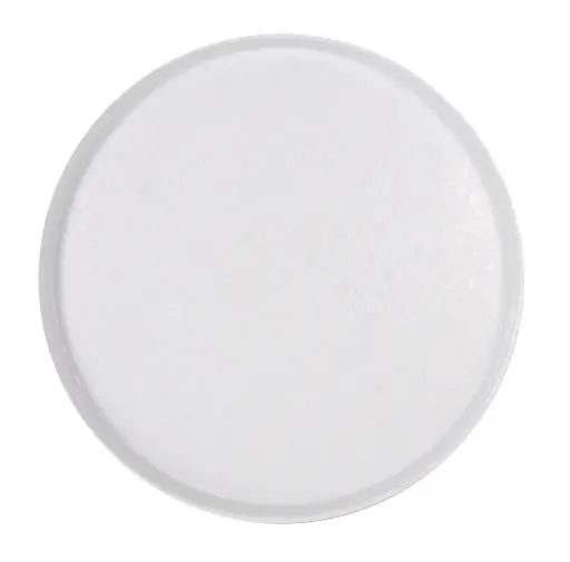 [B100V365A] Plato Llano Melamina Caracalla Ii Blanco 25 Cm.