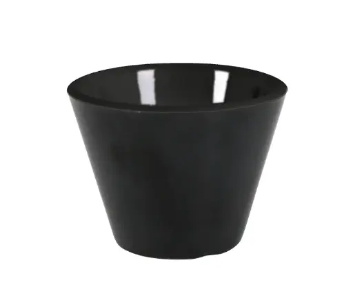 [B100V403BR] Ramequin Melamina Negra 6X4.5 Cm.