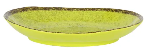 [B1052016B] Fuente Oval Guayaba Pistacho Melamina 28X21X4 Cm.