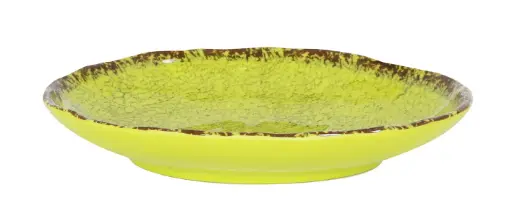 [B1052017B] Fuente Oval Guayaba Pistacho Melamina 22,5X163,5X4 Cm.