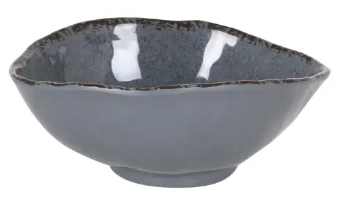 [B1052023D] Ensaladera Guayaba Gris Melamina 20,5X17X8 Cm.