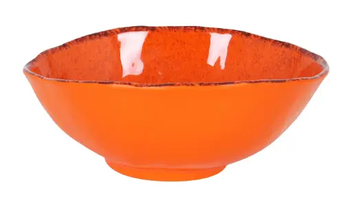 [B1052022A] Ensaladera Guayaba Naranja Melamina 24X20X9,5 Cm.