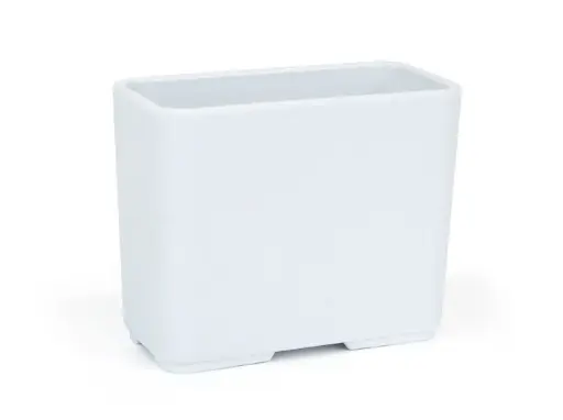 [B100V395A] Zz26 Bol Lontananza Melamina Blanca 10.5X5X8.5 Cm.