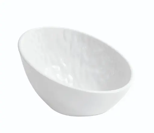 [B885023R] Bol Oval Mamba Blanco Melamina 17X16X9,9 Cm.