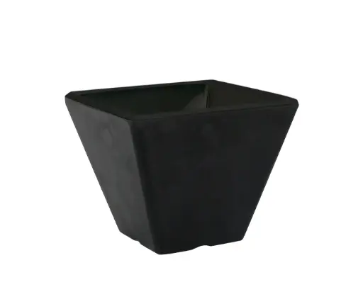 [B100V402BR] Ramequin Ming Melamina Negra 5.5X5.5X4.5 Cm.