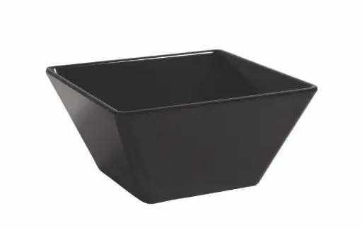 [B885178] Ensaladera Ming Negra Melamina 21X21X9,5 Cm.