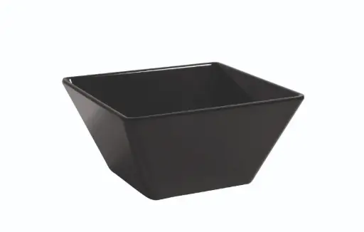 [B885179] Bol Ming Negro Melamina 15X15X7,5 Cm.