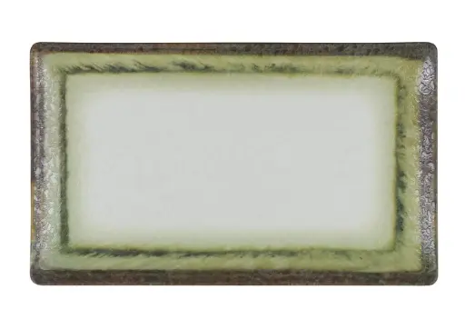 [B100V010F] Fuente Rectangular Melamina Korio Tarantella 25X15 Cm.