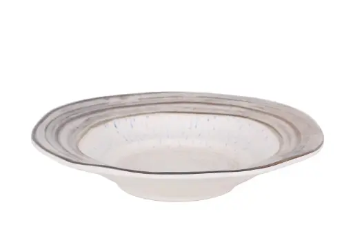 [B885378A] Plato Hondo Antigo Tivoli Melamina 23X4 Cm.