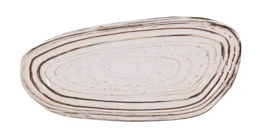[B885385A] Fuente Rectangular Antigo Tivoli Melamina 36X17X2.5 Cm.