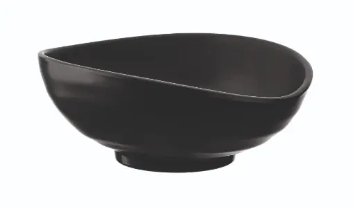 [B98236024N] Bol Galaxy Terra Negro Melamina 24X20X9 Cm.